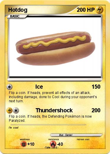 Pokemon Hotdog