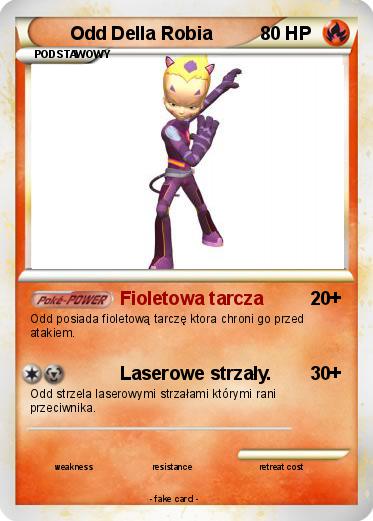 Pokemon Odd Della Robia