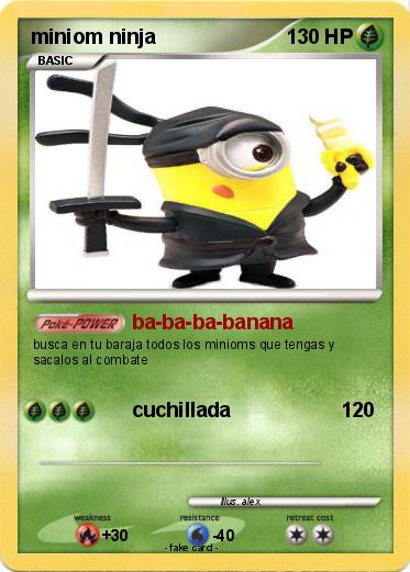 Pokemon miniom ninja
