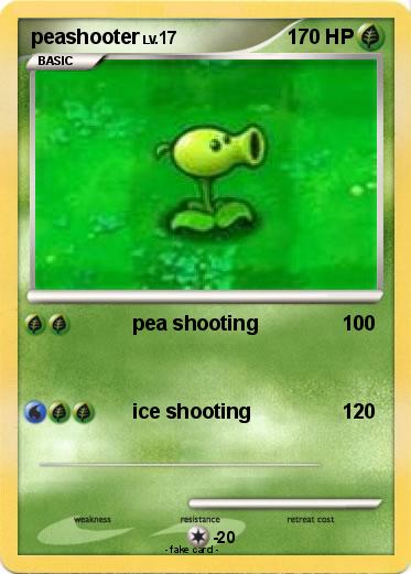 Pokemon peashooter
