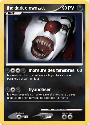 Pokemon the dark clown