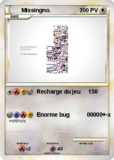 Pokemon Missingno.