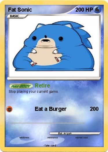 Pokemon Fat Sonic