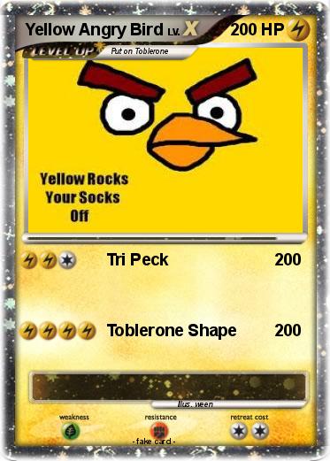 Pokemon Yellow Angry Bird