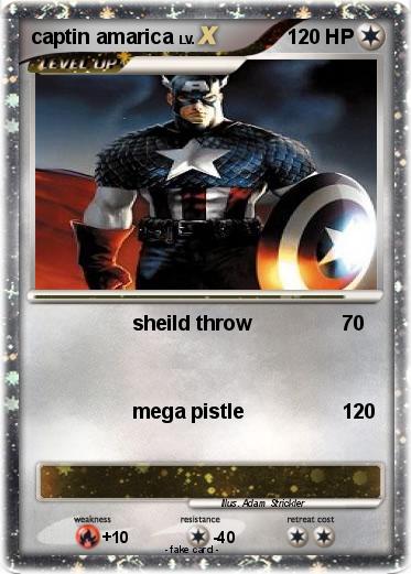 Pokemon captin amarica