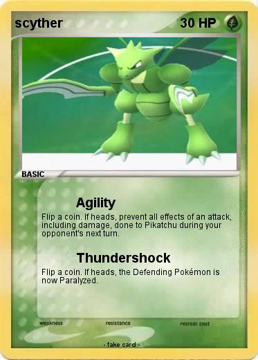 Pokemon scyther