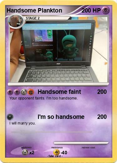 Pokemon Handsome Plankton