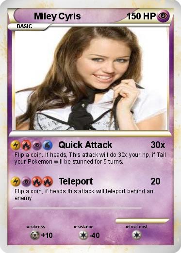 Pokemon Miley Cyris
