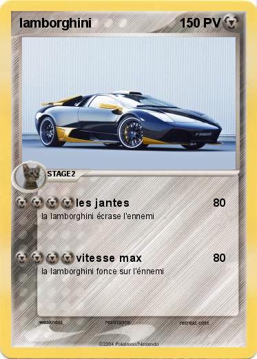Pokemon lamborghini