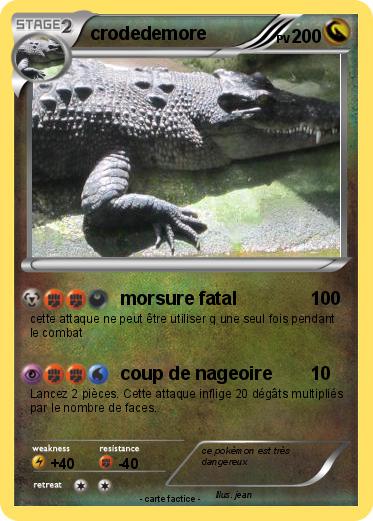 Pokemon crodedemore