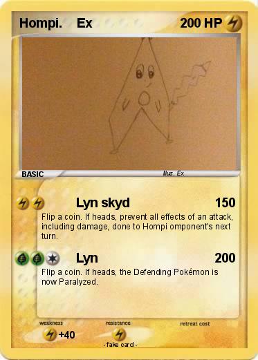 Pokemon Hompi.    Ex