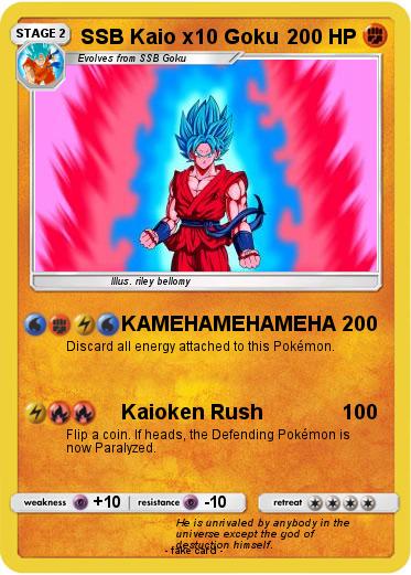 Pokemon SSB Kaio x10 Goku
