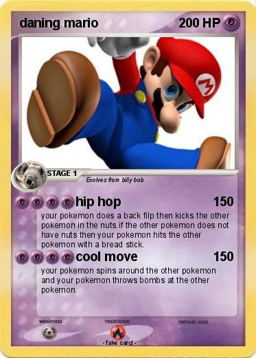 Pokemon daning mario