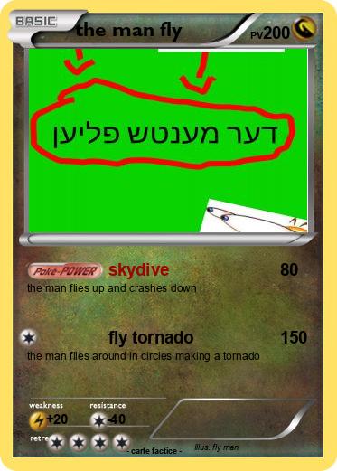 Pokemon the man fly