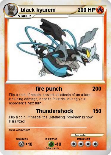 Pokemon black kyurem