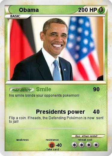 Pokemon Obama