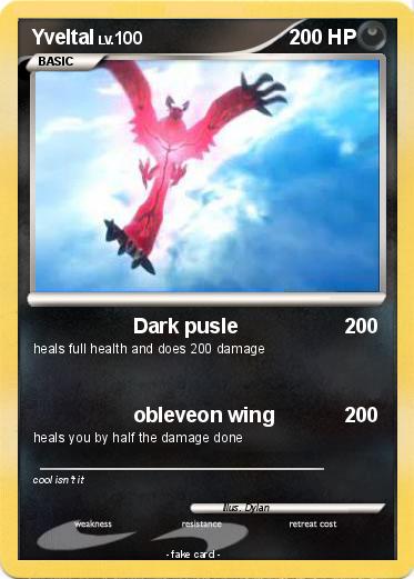Pokemon Yveltal