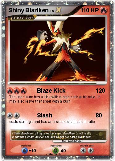 Pokemon Shiny Blaziken