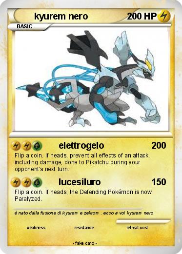 Pokemon kyurem nero