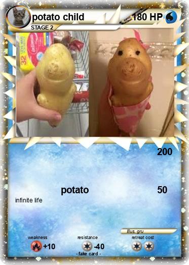 Pokemon potato child