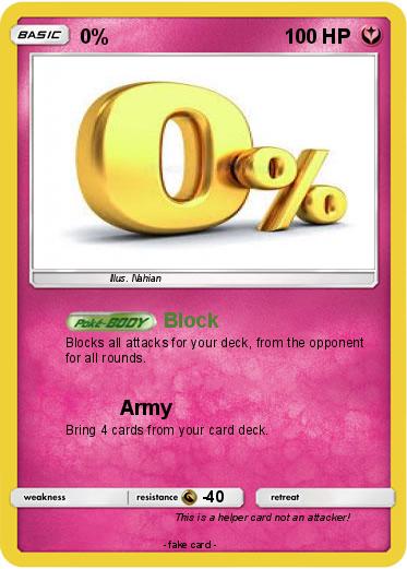 Pokemon 0%