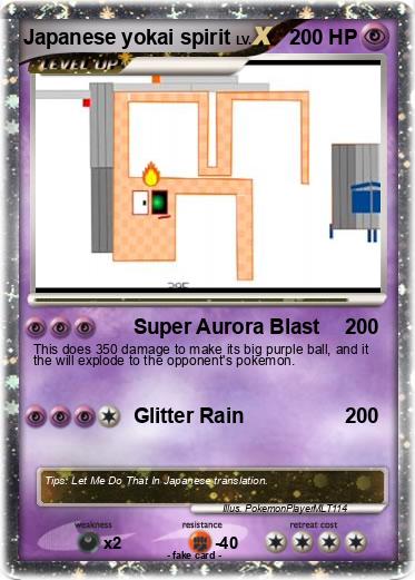 Pokemon Japanese yokai spirit