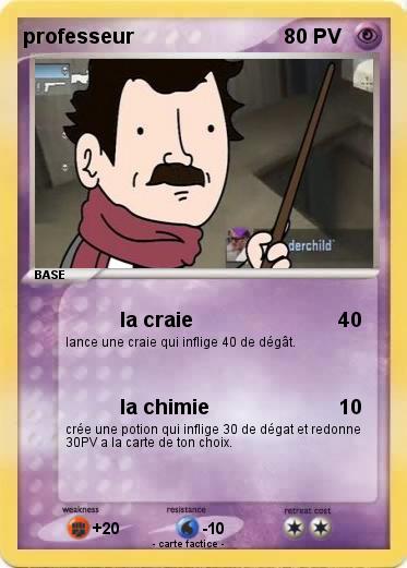 Pokemon professeur
