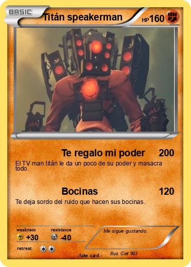 Pokemon Titán speakerman