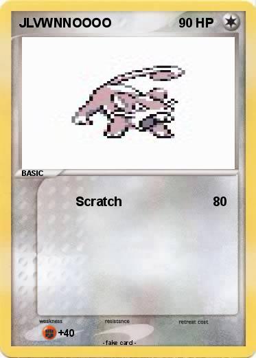 Pokemon JLVWNNOOOO