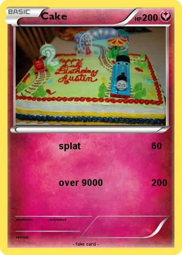 Pokemon Cake