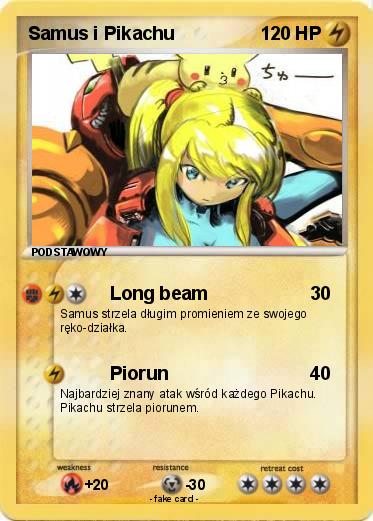 Pokemon Samus i Pikachu