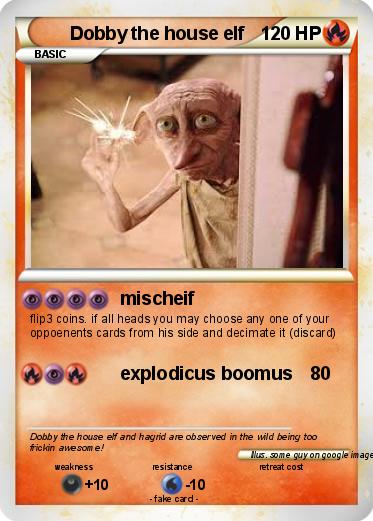 Pokemon Dobby the house elf