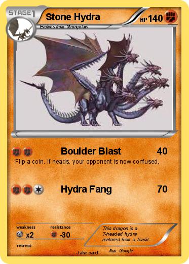 Pokemon Stone Hydra