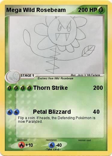 Pokemon Mega Wild Rosebeam