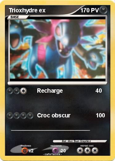 Pokemon Trioxhydre ex
