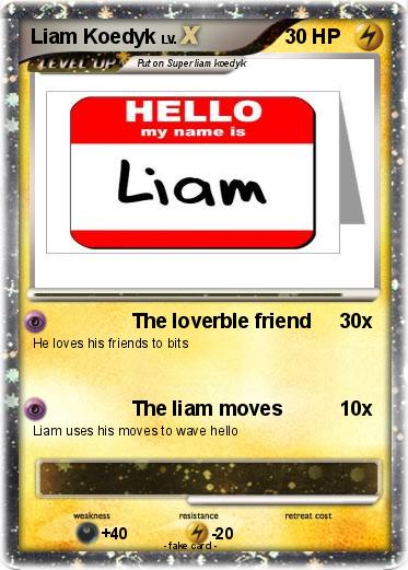 Pokemon Liam Koedyk