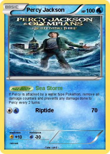 Pokemon Percy Jackson