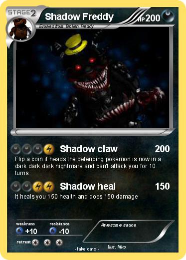 Pokemon Shadow Freddy