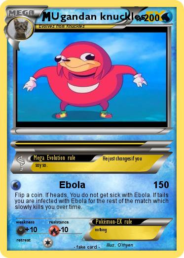 Pokemon Ugandan knuckles