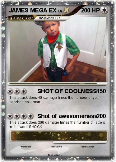 Pokemon JAMES MEGA EX
