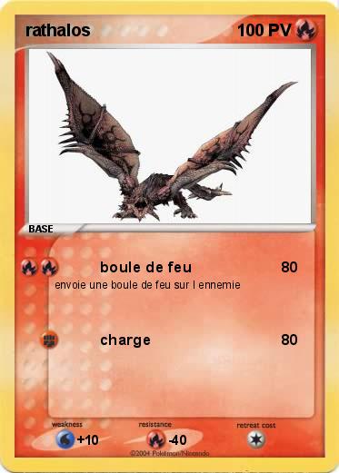 Pokemon rathalos