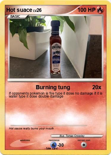 Pokemon Hot suace