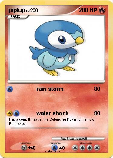 Pokemon piplup