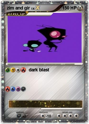 Pokemon zim and gir