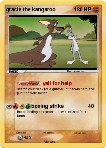 Pokemon gracie the kangaroo