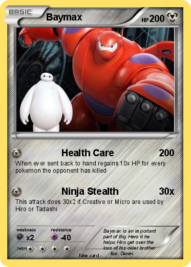 Pokemon Baymax