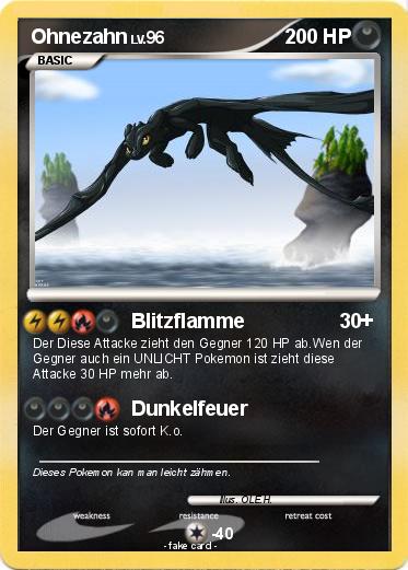 Pokemon Ohnezahn