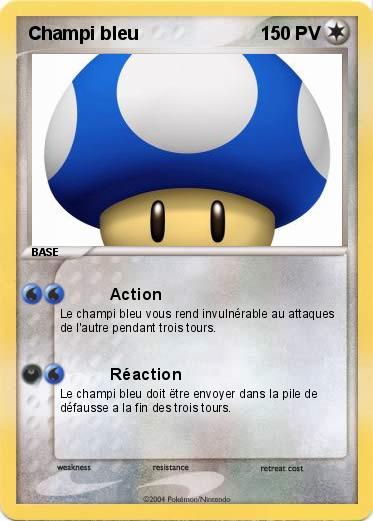 Pokemon Champi bleu
