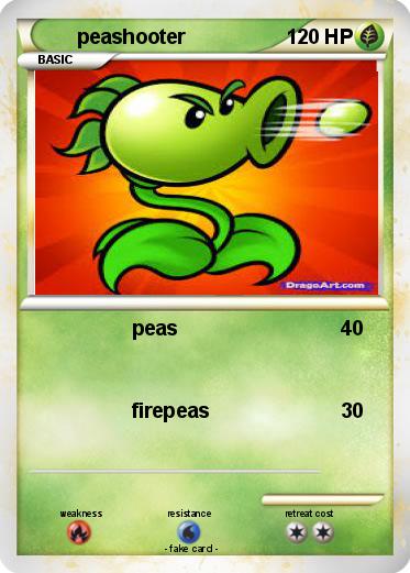 Pokemon peashooter