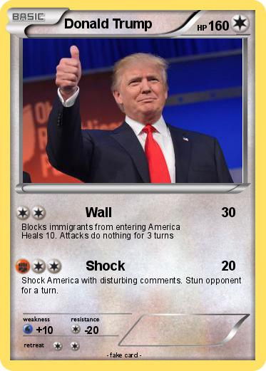 Pokemon Donald Trump